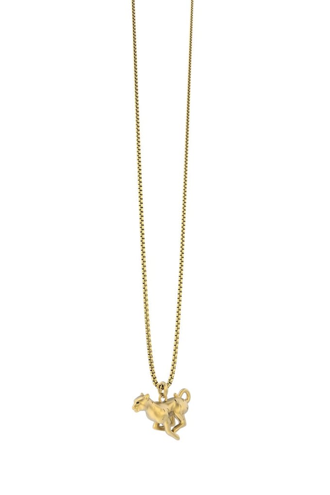 Metalmorphose halsketting On Shirt Leopard