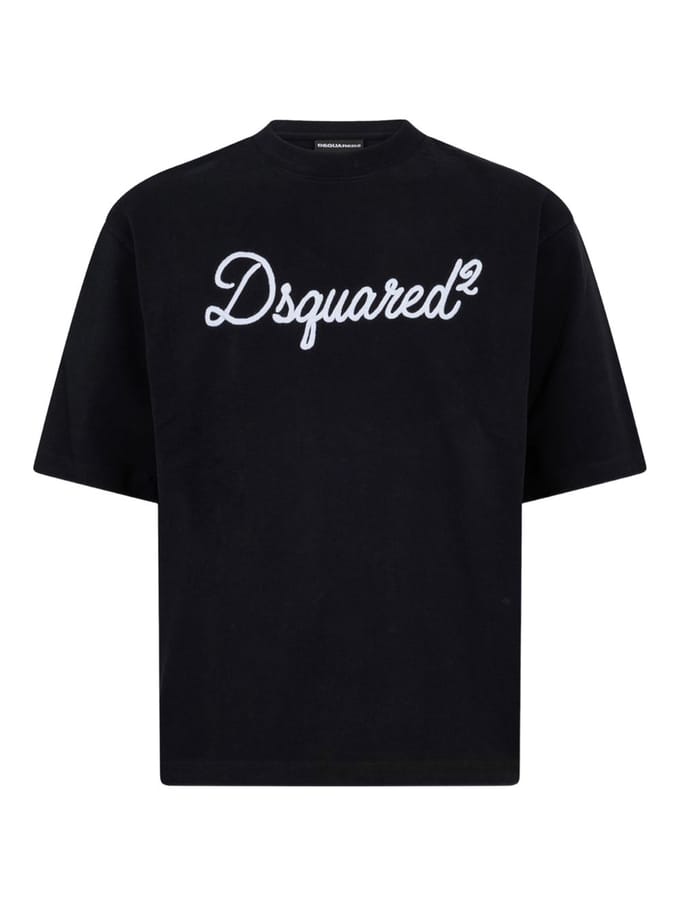 Dsquared2 t-shirt zwart man logo