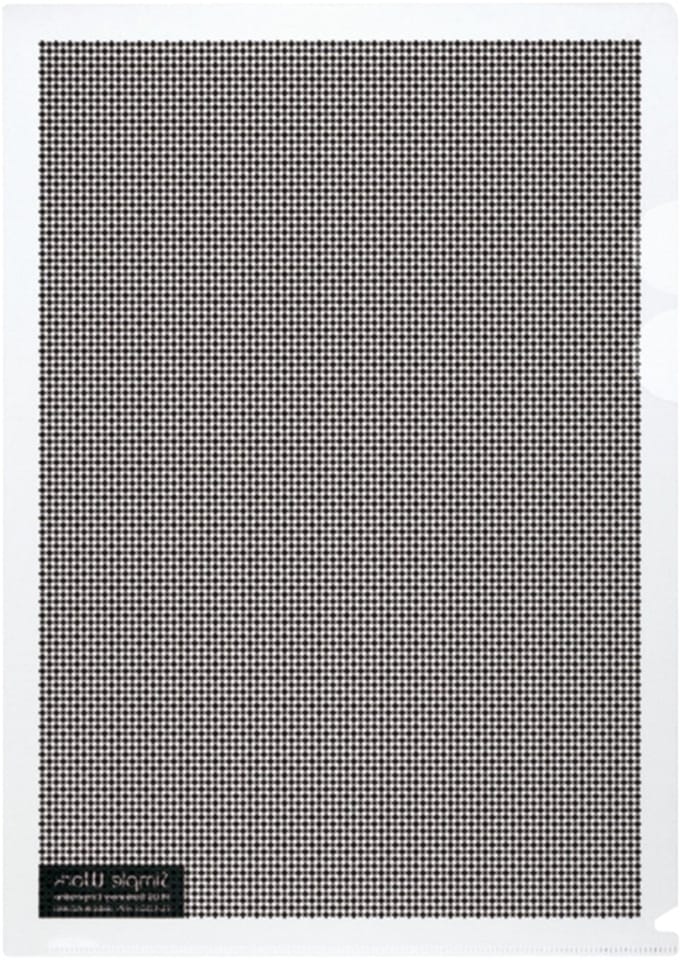 PLUS JAPAN Privacy beschermhoezen A4 blauw, set van 5 stuks