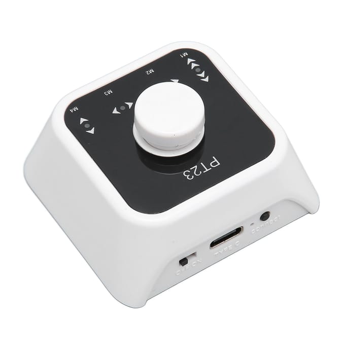 Bluetooth Paginaomslaander Pedaal Oplaadbare Draadloze Multimedia Controller Toetsenschakelaar voor Tablet Telefoon wit