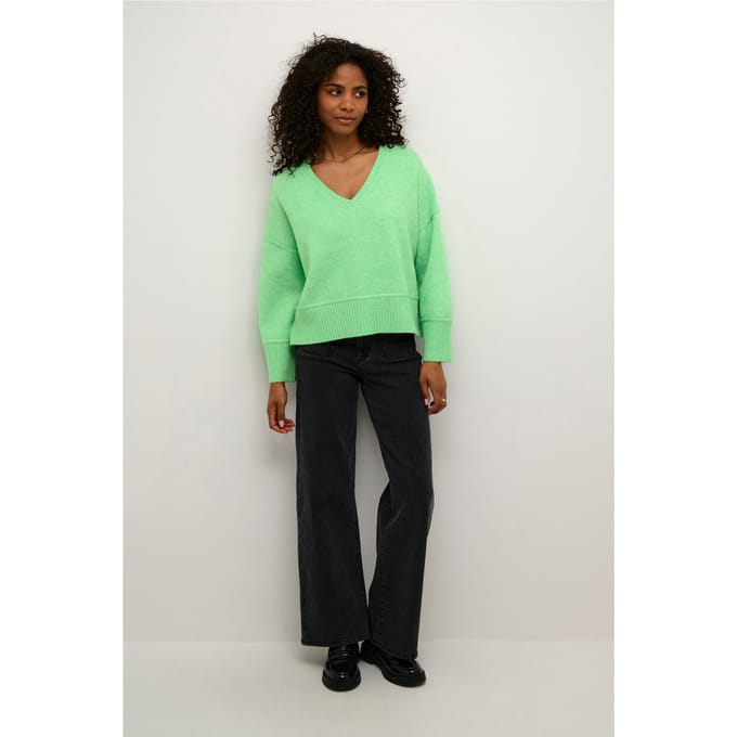 Pullover Baggy fit light green