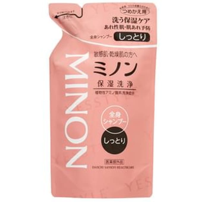 Minon - Whole Body Shampoo Moist Type Refill 380ml