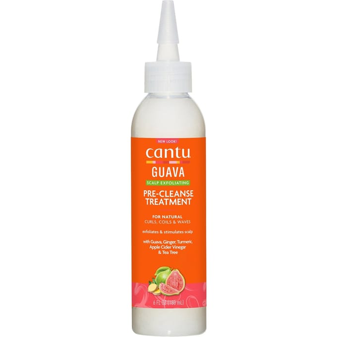 Cantu, goyave et gingembre, soin exfoliant pré-shampoing pour le cuir chevelu, 170 ml (180ml) yellow
