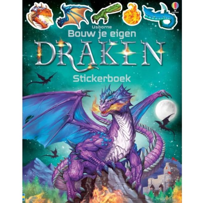 Draken - Bouw Je Eigen Stickerboek