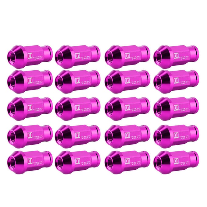 Auto Band Schroef Racing Wiel Aluminium Moer M12X1.5 (Zwart)