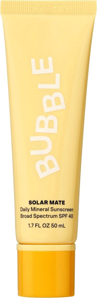 Bubble - Skincare Solar Mate Mineral Sunscreen SPF 40, All Skin Types - 50mL