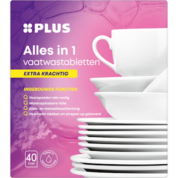 Vaatwastabletten all-in-one