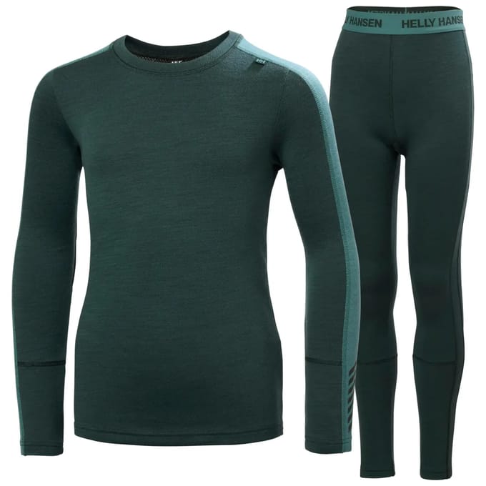 Helly Hansen Lifa Merino Midweight, set, junior, groen