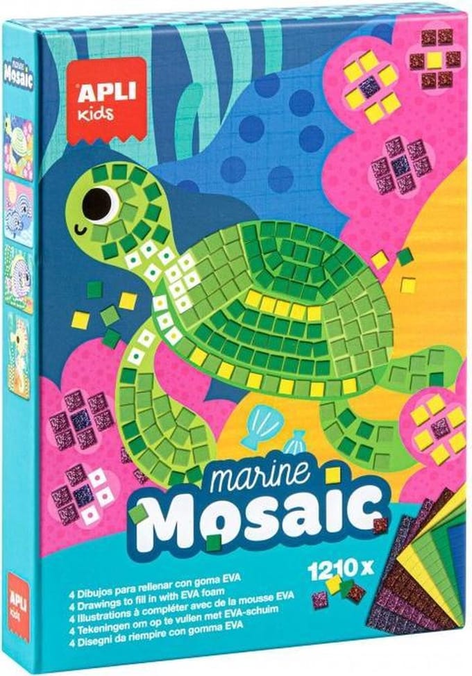 EVA foam mozaïek oceaan dieren