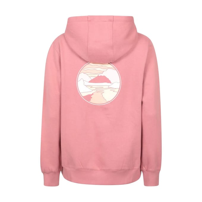 Mountain Warehouse Dames Landschap Regular Hoodie (Zacht Roze)