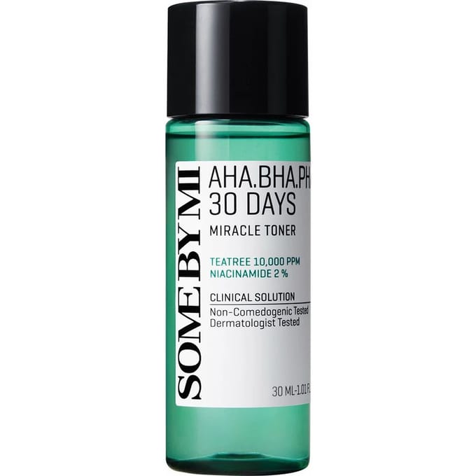 SOME BY MI AHA BHA PHA Miracle Toner 30 Jours Tonique Exfoliant Visage 30ml 30ml
