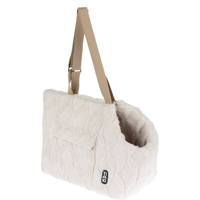 TIAKI Hondendraagtas Plush 41x 27x 29cm