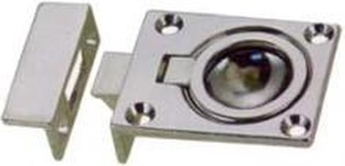 Goldenship Spoelringvergrendeling Aisi316 Zilver