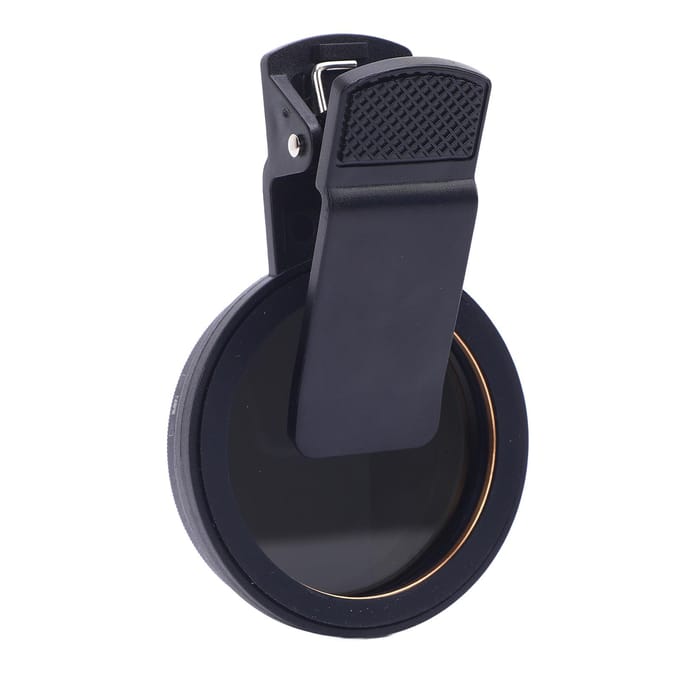 ND2-400 Telefoonlensfilter 52mm Clip-on Variabel Neutraal Dichtheidsfilter ND voor 15 14 13 Smartphones gray