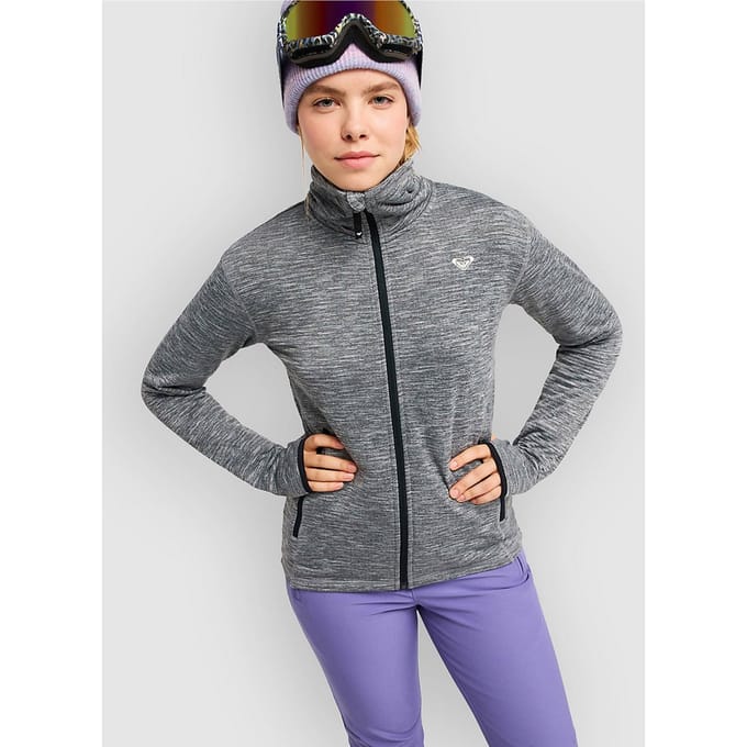 Roxy Snowstride Full Half-Zip Sweater zwart