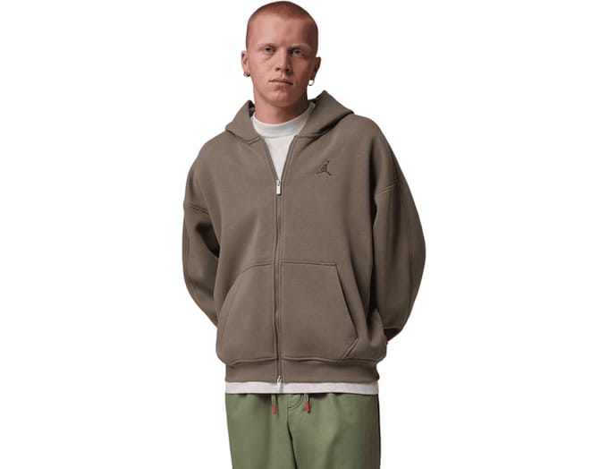Jordan Brookyln Oversized Jas Met Capuchon Bruin K274