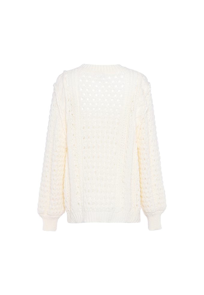 Faina Jumper Dames wolwit