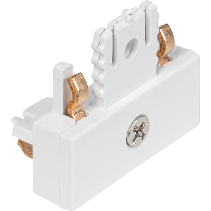 Lindby Lumaro hoekconnector, wit, kunststof