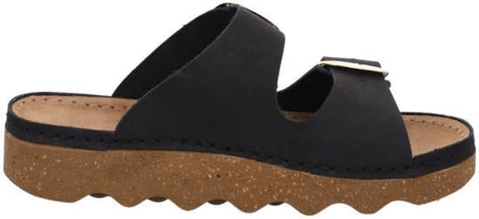 Rohde Foggia-D - dames slipper - zwart - maat 39 (EU) 5.5 (UK)