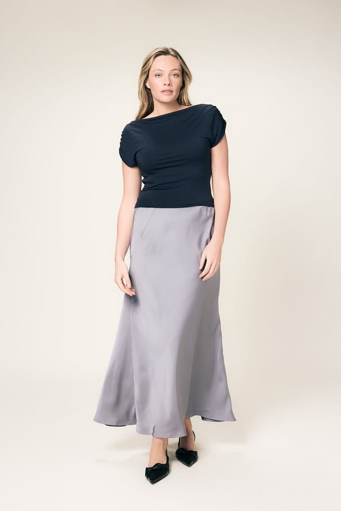 VIVEH Erica Silver Taglia: 44 | Maxi gonne Outlet | Donna | Grigio