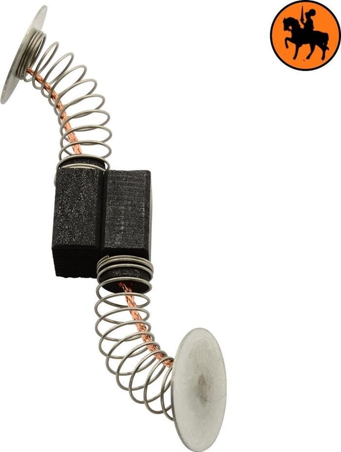 Koolborstelset voor Black & Decker BD575EA - 7x10,5x17mm