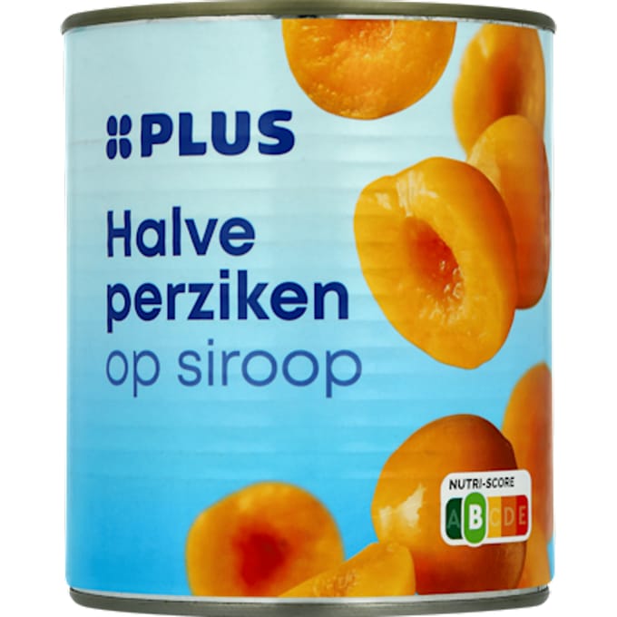 Perziken op lichte siroop