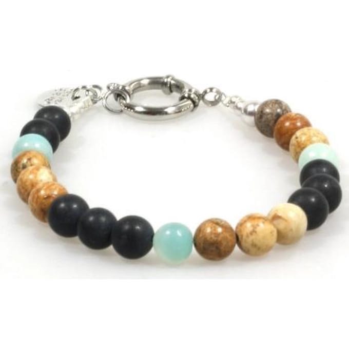 Heaven Eleven Men - Colored Stones 8mm- 21cm