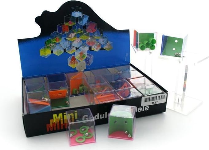 24 stuks kleine geduldspelletjes in display