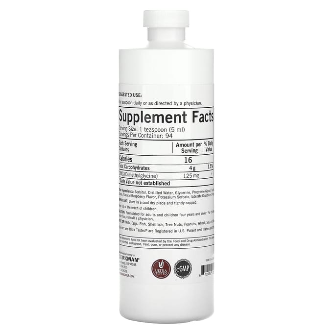 Dmg Vloeistof, Natuurlijke Framboos, 473ml(16 fl oz)
