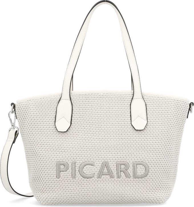 PICARD Schoudertas Knitwork Shopper Shark Lichtgrijs