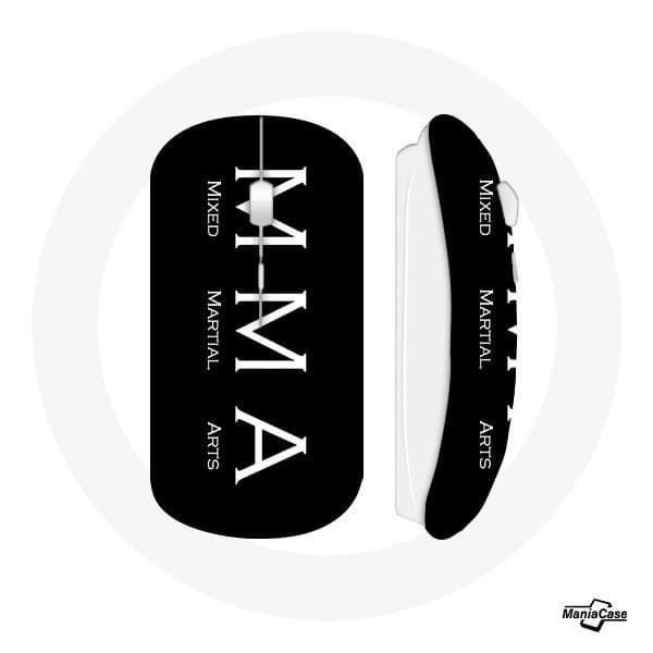 Souris Sans Fil - MANIACASE - MMA Mixed Martial Arts - Noir - Compatible Mac et PC - USB