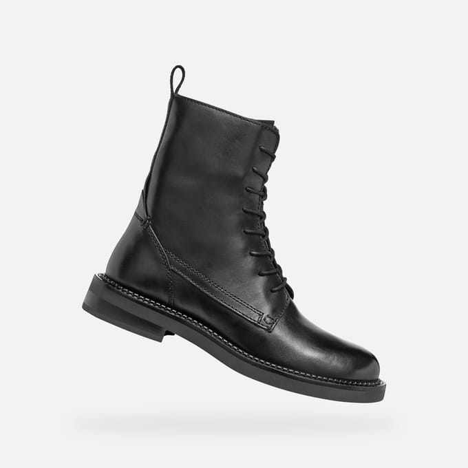 GEOX SERILDA DAMES - ZWART - Maat 38