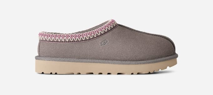 UGG Tasman Slippers en Sandalen Dames - Grijs - Maat 40 - Leer