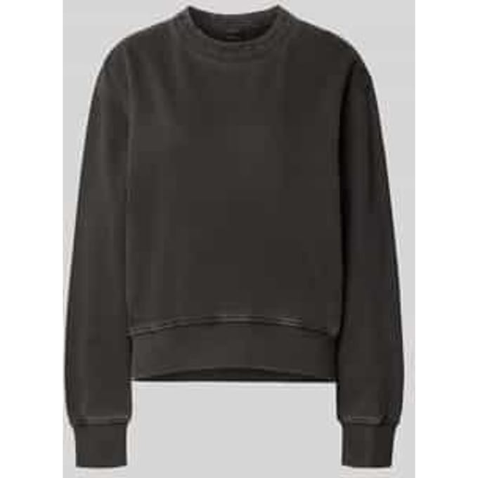 relaxed fit sweatshirt van puur katoen