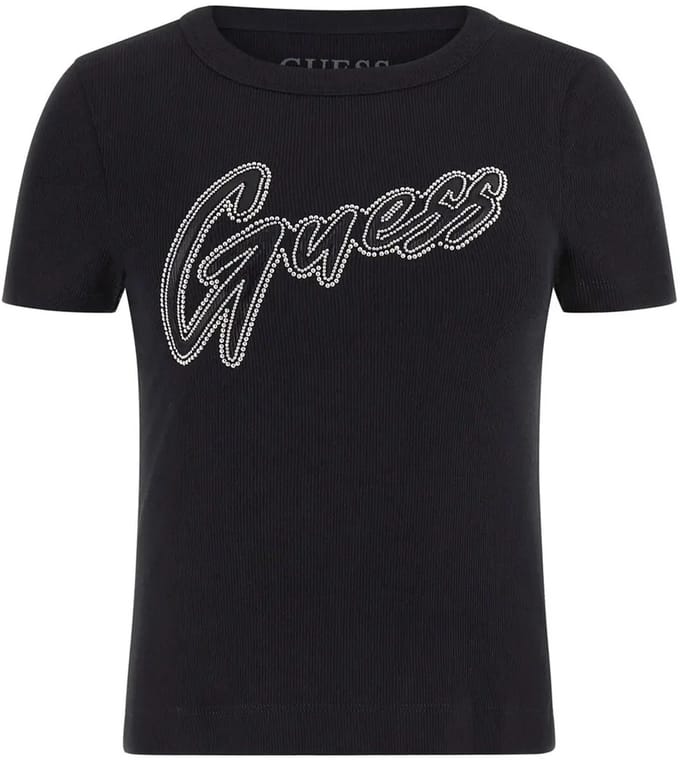 Dames-T-shirt Guess Rib