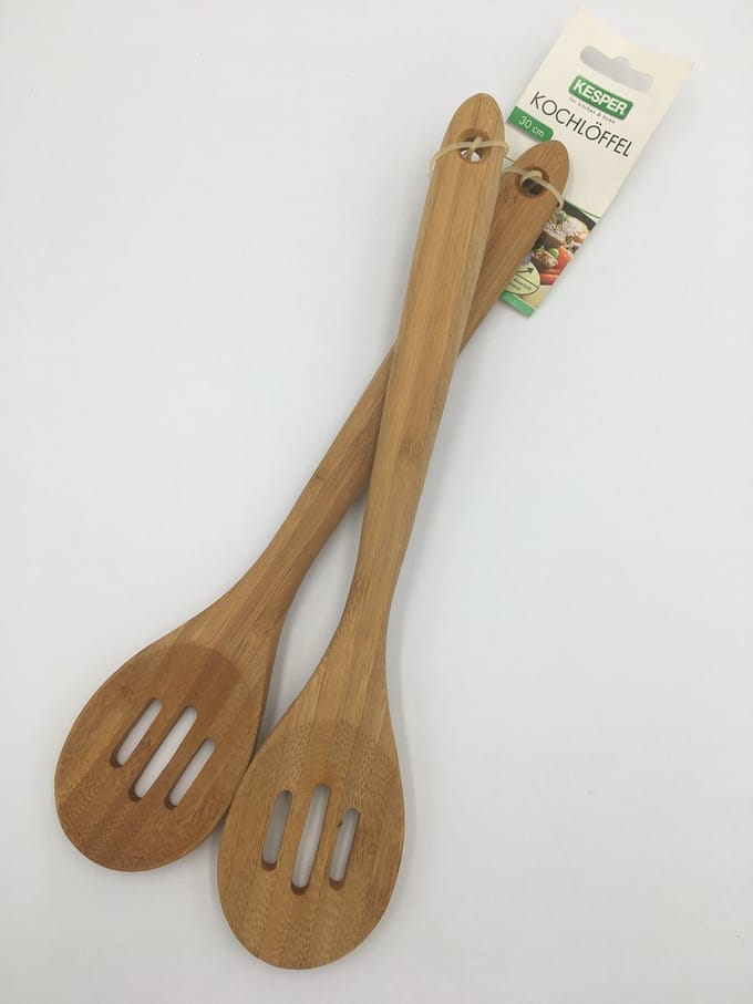 Kooklepel, set van 2, FSC Bamboe, 30cm, Kesper