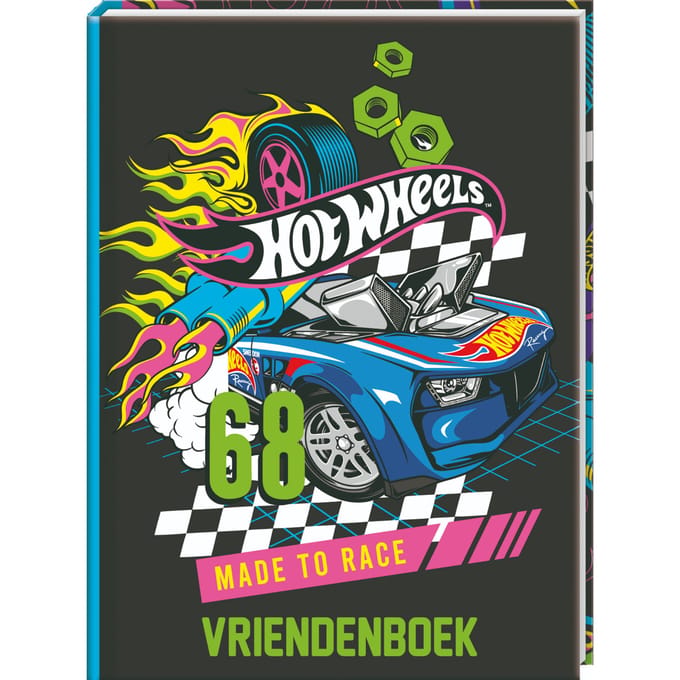 Hot Wheels – Vriendenboekje – 80 pagina’s – Hardcover