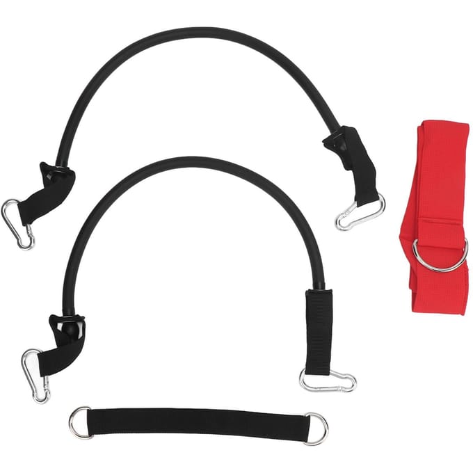 Ceinture d'aide à l'entraînement de la rotation du swing de golf Corde d'entraînement de swing de golf Sangle d'exercice Accessoires de golf multifonctions Red