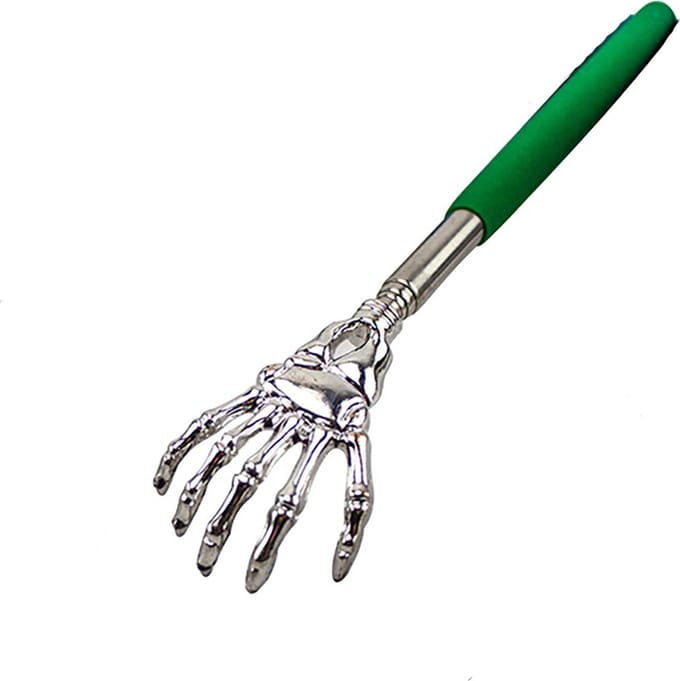 New Age Devi - Uitschuifbare Ruggenkrabber - telescopische rugkrabber - Groen