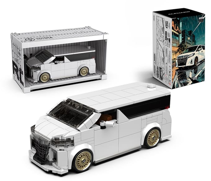 Pinbo Toyota Alphard Bouwset - 409 Stukken - PB8848