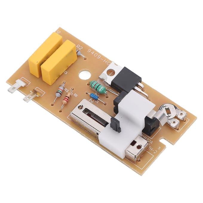 Pédale de Machine à Coudre Circuit Imprimé Métal Universel Réactif Remplacement avec Coupure d'Alimentation beige