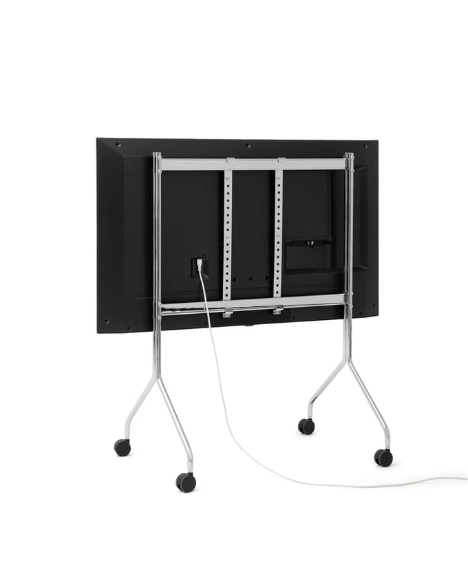Pedestal Moon Rollin' TV-Standaard - Chrome