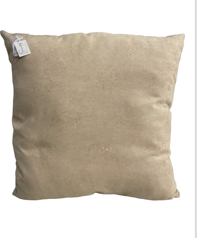 Jolipa kussen - type 2 - 38cm x 38cm - Zandkleur - Prijs per stuk