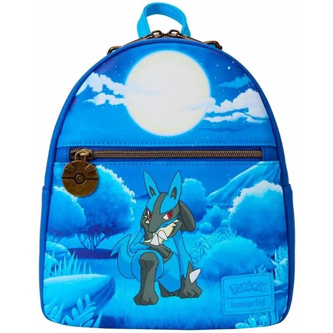 Loungefly Pokémon by Loungefly Mini Backpack Lucario Collection Bags