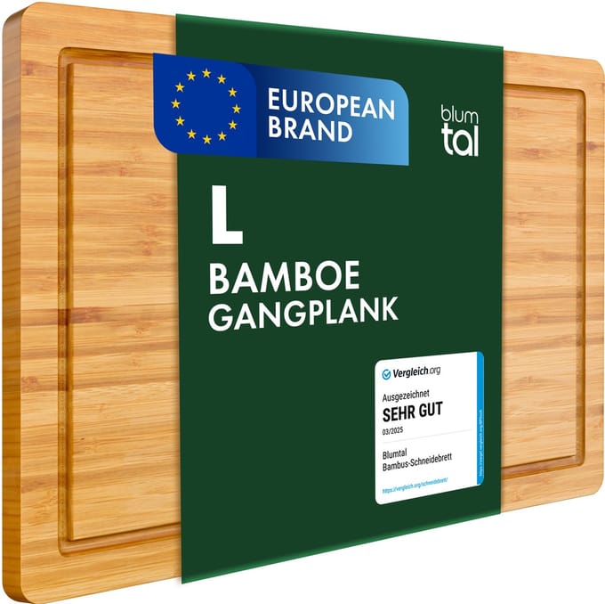 Blumtal Snijplank - Bamboe - Snijplank  - Medium formaat - 38 x 25 x 2 cm
