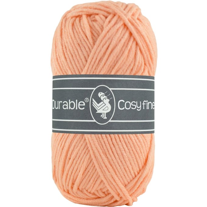 Durable Cosy Fine - 211 peach - Katoen/Acryl Garen