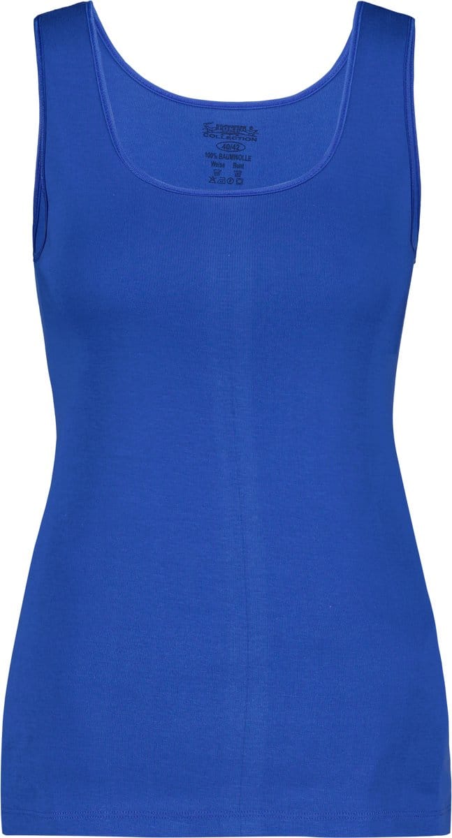 Toker Dames Hemd - Royal Blue - 100% katoen - Maat 36/38