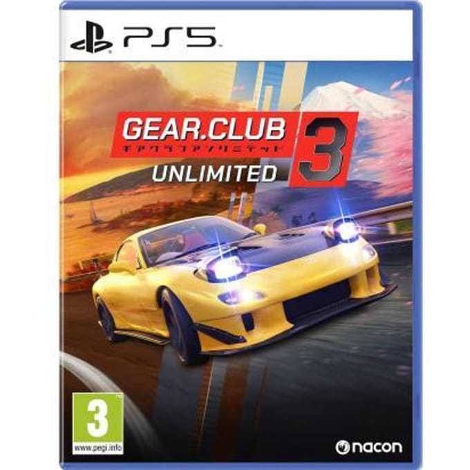Sony PlayStation 5 PS5 Gear. Club 3 Unlimited ENG/FR Games