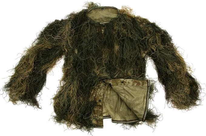 Fosco Ghillie Suit Parka woodland camo M-L