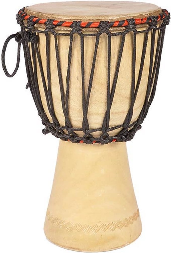 Djembé Mali mini Kangaba KDJM07 18x32cm